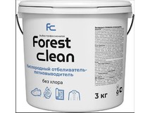 FOREST CLEAN Отбеливатель  пятновыводитель (ведро 3 кг, порошок)