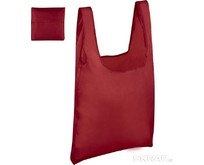 РЫЖИЙ КОТ Сумка складная 37*55см Basic бордовая (104369)