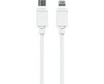 MORE CHOICE (4620202553874) K67ia USB 3.0A PD 27W для Lightning ng 8pin TypeC  1м , белый