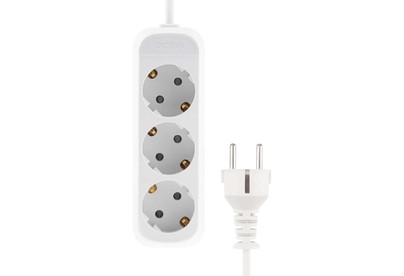 CADENA 3 гн MID 3м сз ПВС 3*1 10А белый