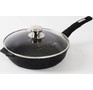 МЕЧТА С22802 Гранит black 22см несъемная ручка стеклянная крышка