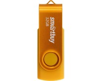 SMARTBUY (SB032GB2TWY) UFD 2.0 032GB Twist Yellow желтый