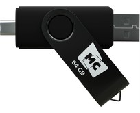 MORE CHOICE (4620202559081) USB 64GB 2.0 TypeC МФ64а Black