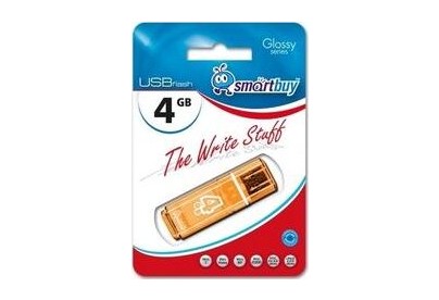 SMARTBUY (SB4GBGSOR) 4GB GLOSSY SERIES ORANGE