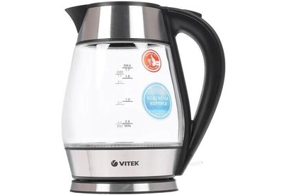 VITEK VT7037 TR (1,8л. стекло)