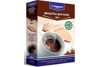 TOPPERR 3014 Бумажные одноразовые фильтры