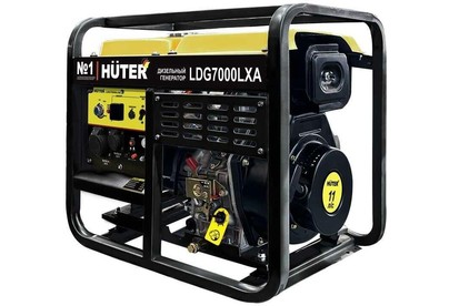 HUTER Электрогенератор дизельный LDG 7000LXА