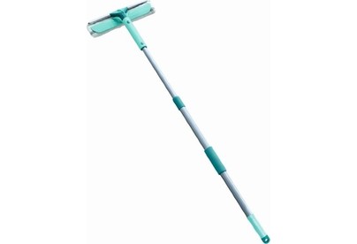LEIFHEIT 55238 Basic Wet & Dry щетка с губкой и тел.ручкой 75135см