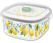 HOMVER Sicily Lemon для СВЧ 1,6л с клапаном с декором (бесцветный) 222120025/0107