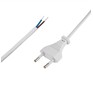 REXANT (111147) Сетевой шнур 2х0,75 мм2, 1,8 м белый