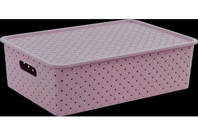 VIOLET Береста 7,5л с крышкой сирень 522110