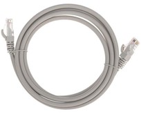 REXANT (0202902) Патчкорд U/UTP, CAT 6, RJ45RJ45, 26AWG, LSZH, серый, 2м