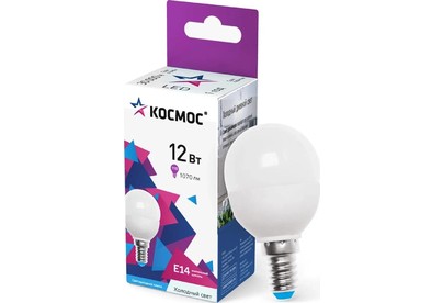 КОСМОС LkeLED12wGL45E1465 белый