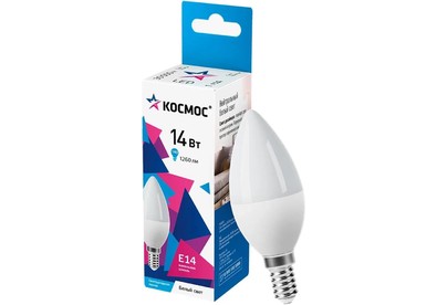 КОСМОС LkecLED14wCNE1445 14W/E14/4500K