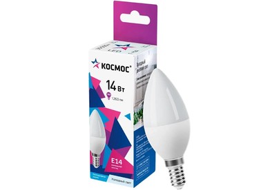 КОСМОС LkecLED14wCNE1465 14W/E14/6500K