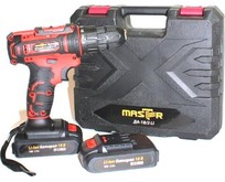 MASTER ДА18/2 Li, 2 акк, слайдер, кейс, индикатор заряда, 18В/2ач 0000021597