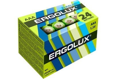 ERGOLUX (14213) LR03 Alkaline BP24
