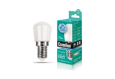 CAMELION (13154) LED2T26/845/E14/2Вт