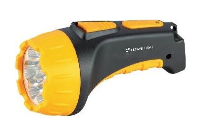 ULTRAFLASH (9216) LED3807 черный/желтый