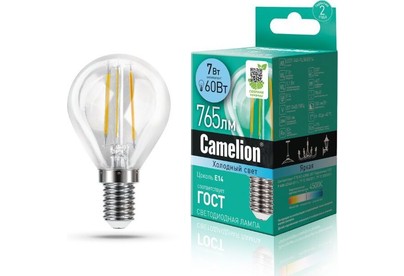 CAMELION (13458) LED7G45FL/845/E14/4500K