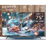 HARPER 75U770TS UHD 4K SMART TV Google Безрамочный