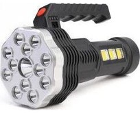 ULTRAFLASH (15193) LED51537 (фонарь акк 4В, черн., 16LED, 3 Вт, 4 реж, Micro USB, бокс)