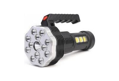 ULTRAFLASH (15193) LED51537 (фонарь акк 4В, черн., 16LED, 3 Вт, 4 реж, Micro USB, бокс)