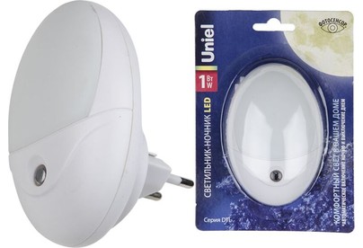 UNIEL (UL00007055) DTL317 Овал/White/Sensor