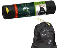 MASTER FRESH С0006419 с завязками ЧЕРНЫЕ 35л 15шт 12мкм