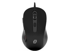 OKLICK Мышь Оклик 211M черный оптическая 2400dpi USB для ноутбука 6but