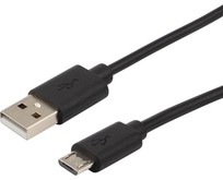 REXANT (1811642) Кабель USBmicro USB/PVC/black/1,8m/REXANT
