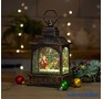 WINTER GLADE Новогодний фонарь Winter Glade СантаКлаус на санях F4281 F4281