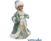WINTER GLADE Фигурка Снегурочка 38 см (голубой) M0638