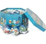 WINTER GLADE Набор ёлочных шаров папьемаше, 14 шт. 7514G077