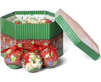 WINTER GLADE Набор ёлочных шаров папьемаше, 14 шт. 7514G219