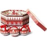 WINTER GLADE Набор ёлочных шаров папьемаше, 14 шт. 7514G227
