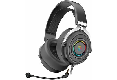 A4TECH Bloody G535P черный/серебристый 2м мониторные оголовье (G535P 4PIN+USB/BLACK+SILVER)