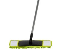 РЫЖИЙ КОТ Швабра для пола с насадкой из микрофибры Mop Clean Лапша (310475)