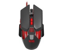 ACER Мышь проводная Nitro OMW302, игровая, оптическая, USB, 7200dpi, черный [zl.mcecc.025]