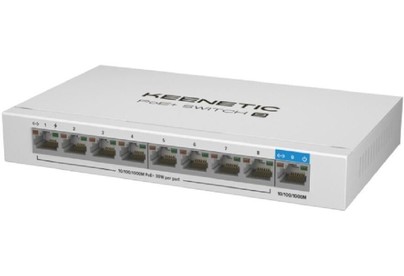 KEENETIC PoE+ Switch 9 (KN4710) White