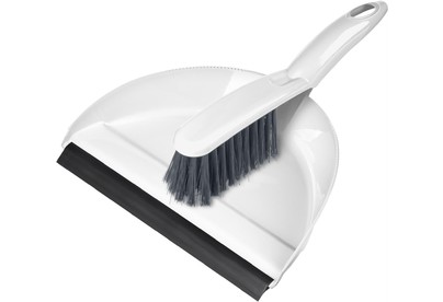 HOMVER Good щеткасметка с совком с кромкой (белый) 223200929/01