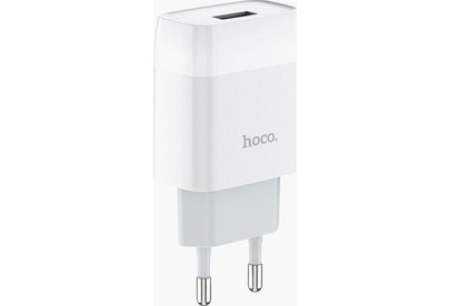 HOCO (6931474712899) СЗУ HOCO C72A Glorious single port charger (белый)