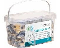BREZO Таблетки ALL IN 1 безфосфатные для посудомоечной машины, 100 шт
