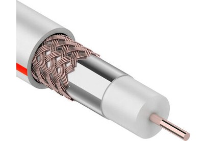 PROCONNECT (012401220) SAT 50M, CCS/AL/AL, 75%, 75 ОМ, моток 20 м, белый