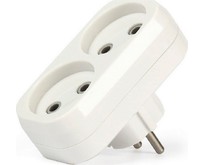 SMARTBUY (SBE10A022) 2 гнезда без заземления плоский 10А 250B