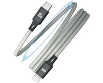 AKSBERRY (6900307880012) X164 Magnetic Type C  Lightning, серый