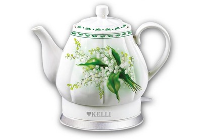 KELLI KL1382 белый с ландышами