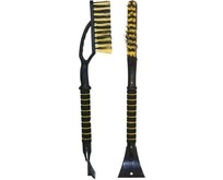 BLACK&BLUE ВВ1002 cо скребком поролоновая ручка, цветная (65см) 44383