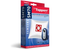 TOPPERR SM 70 Пылесборник синтетический для пылесоса Samsung (Тип VP77), 4 шт.в ед. (R)
