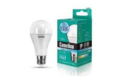 CAMELION (12046) LED13A60/845/E27/13Вт/4500K